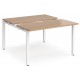 Adapt 1200mm Deep Sliding Top Double Starter Bench Desk